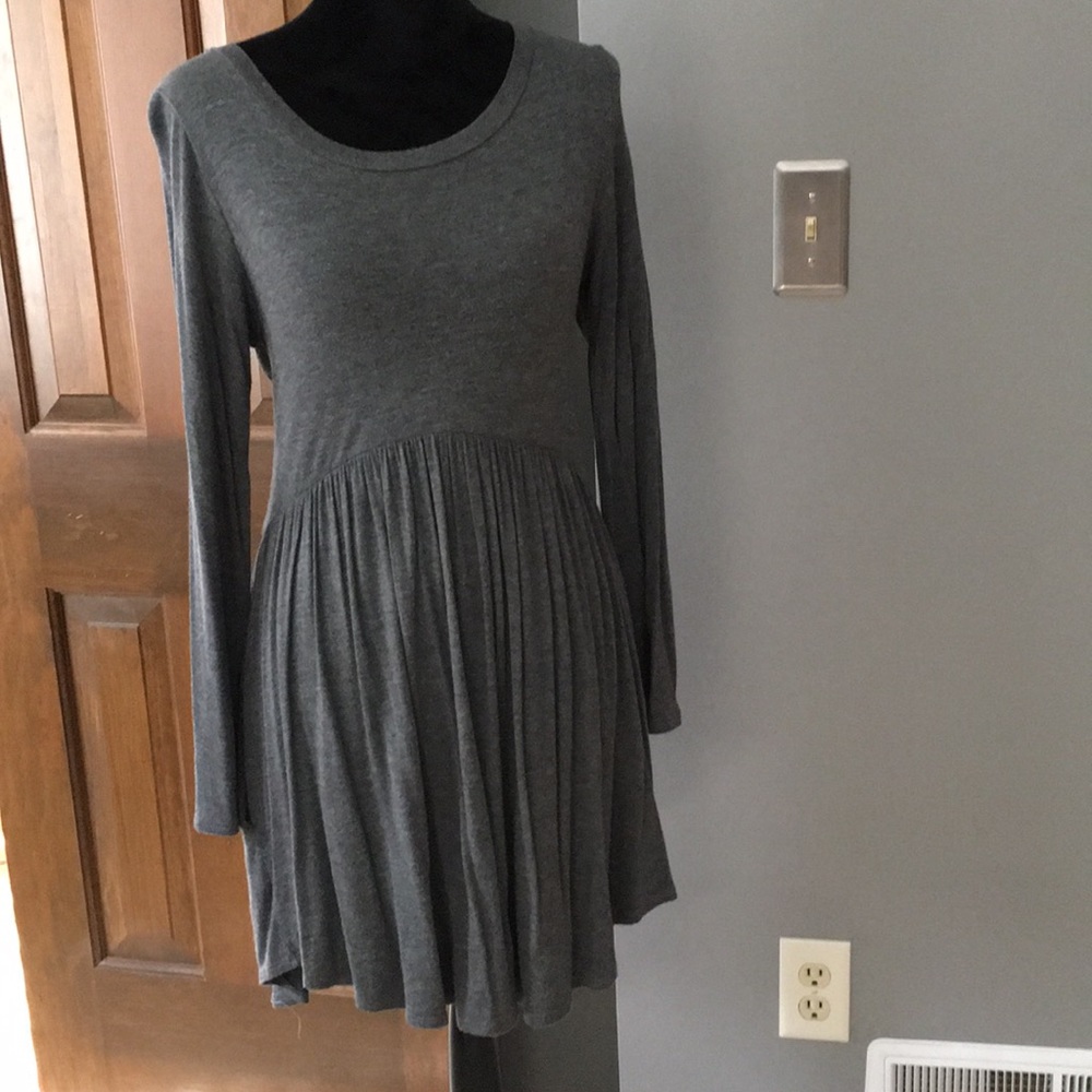 Nice Grey Knit Dress